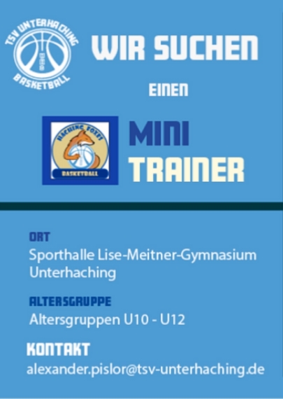 Basketball: Trainer*in gesucht!