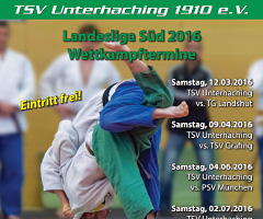 Judowölfe TSV Unterhaching starten in die Landesliga-Saison