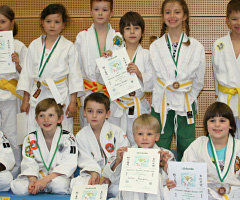 Judo: Fleißige Nachwuchs-Judoka beim Randori-Turnier U10
