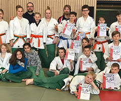 U15 Judowölfe auf den Plätzen 5 und 7 bei Bayerischer Meisterschaft