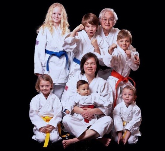 Start der Karate-Abteilung vor nun 8 Jahren