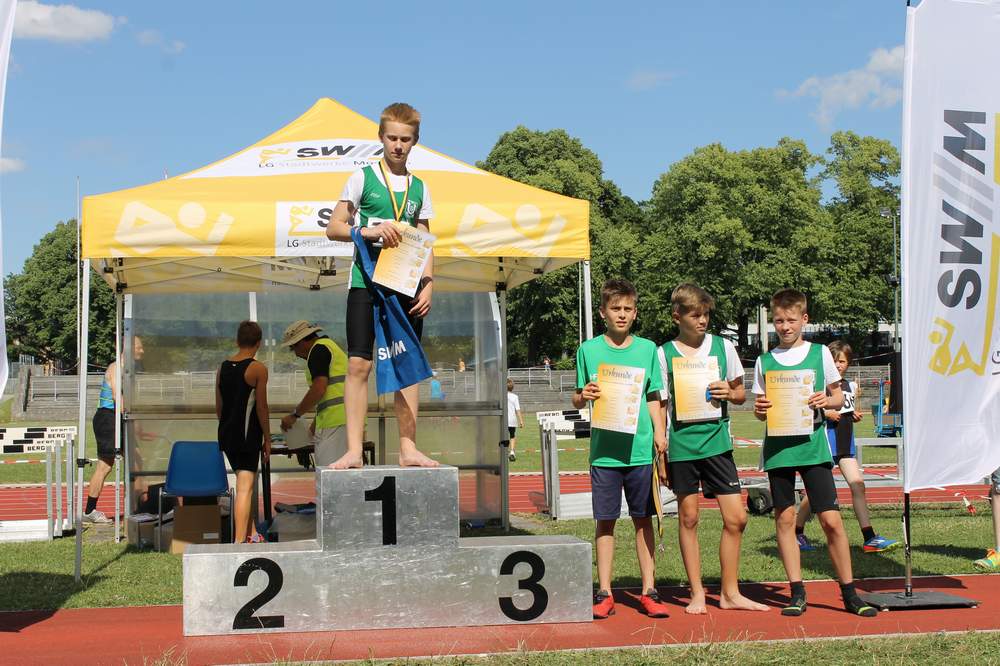 Leichtathletik: U14 mit tollen Erfolgen bei den offenen Münchner Block-Meisterschaften 