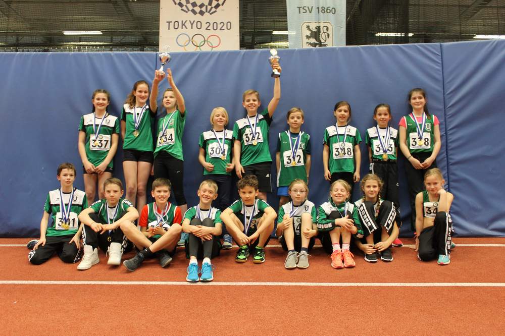 Leichtathletik: U12 Mädchen und Jungen gewinnen Linde-Cup und schaffen Historisches