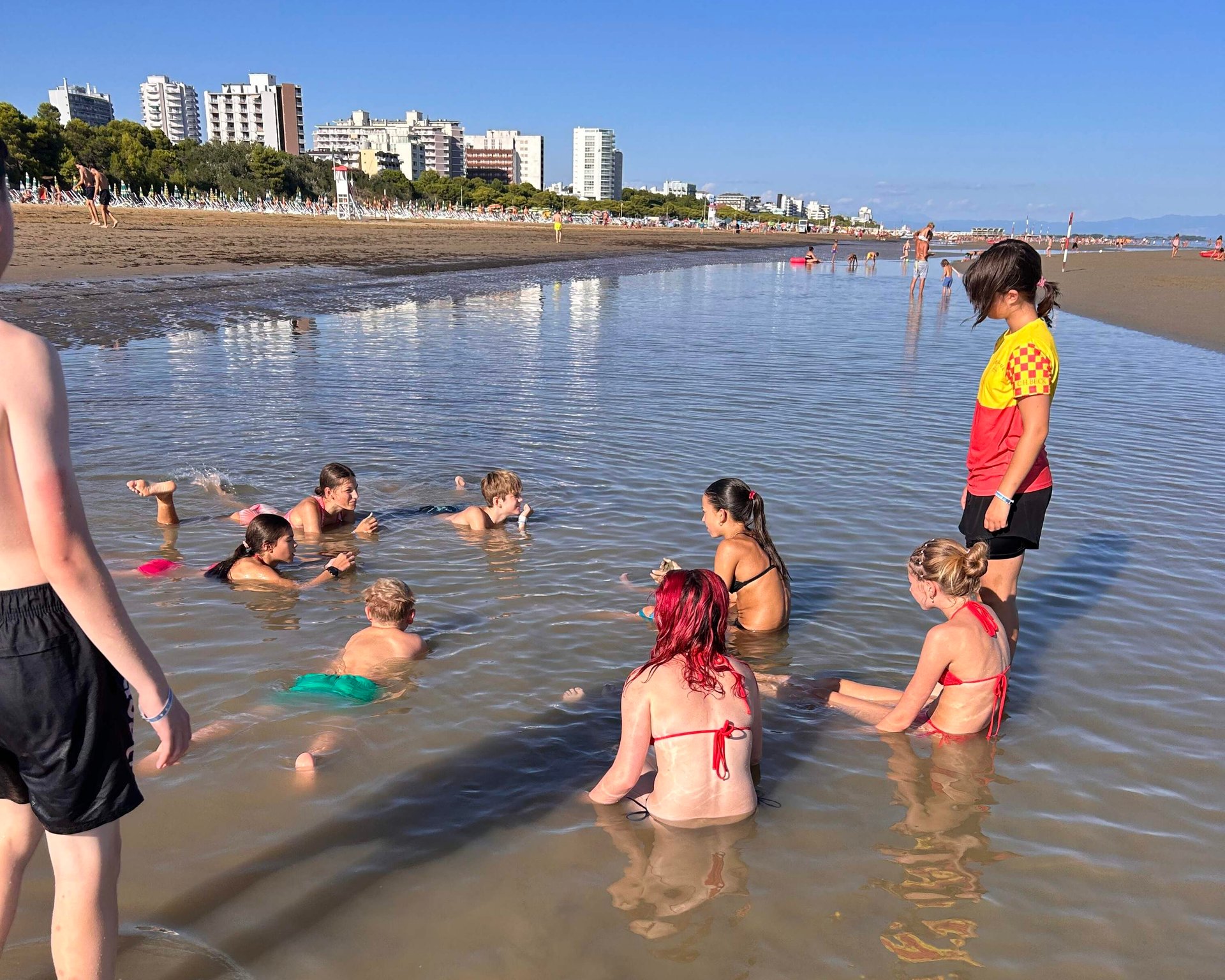 Freier Nachmittag am Strand von Lignano