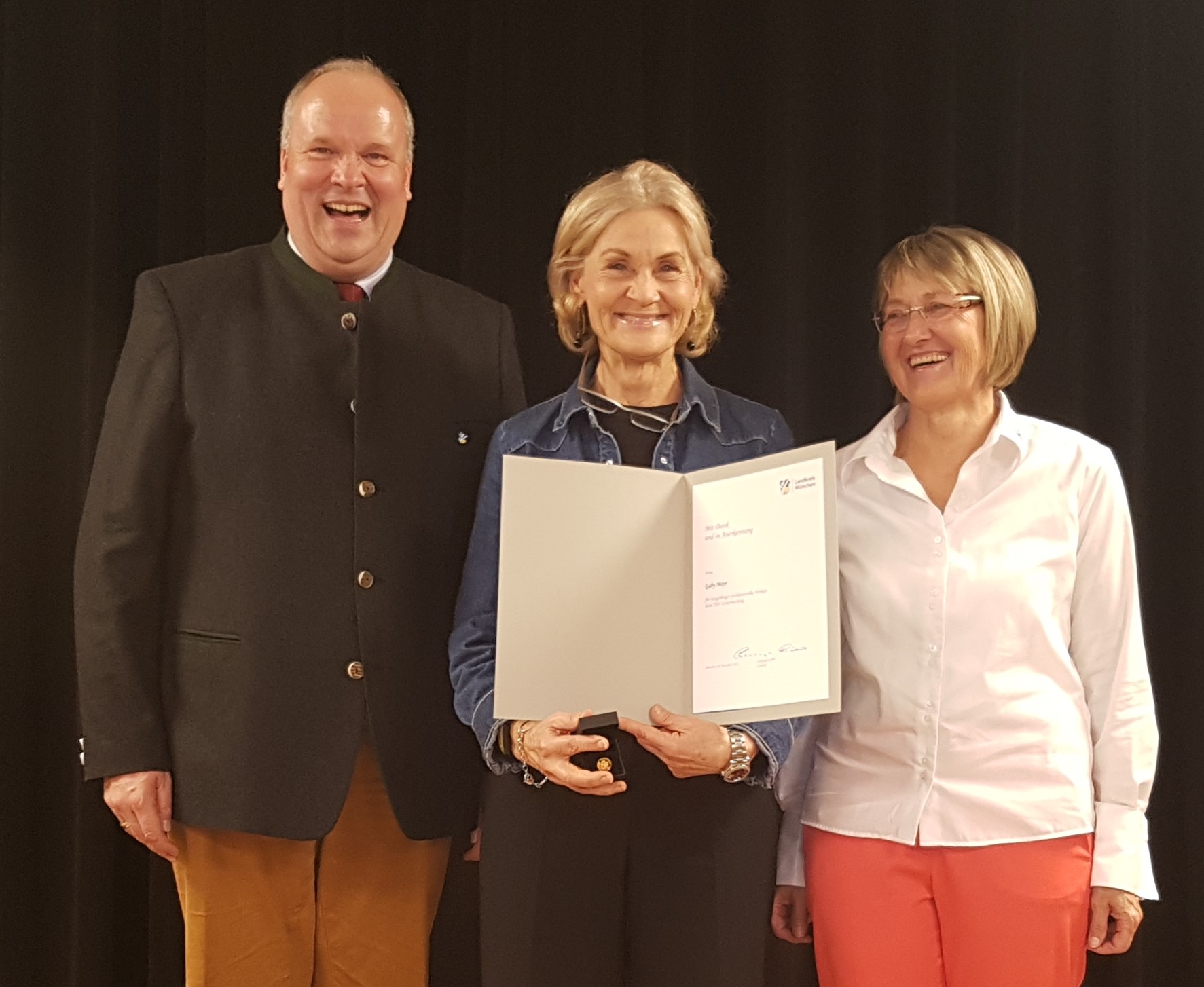 Ehrung für langjähriges Ehrenamts-Engagement