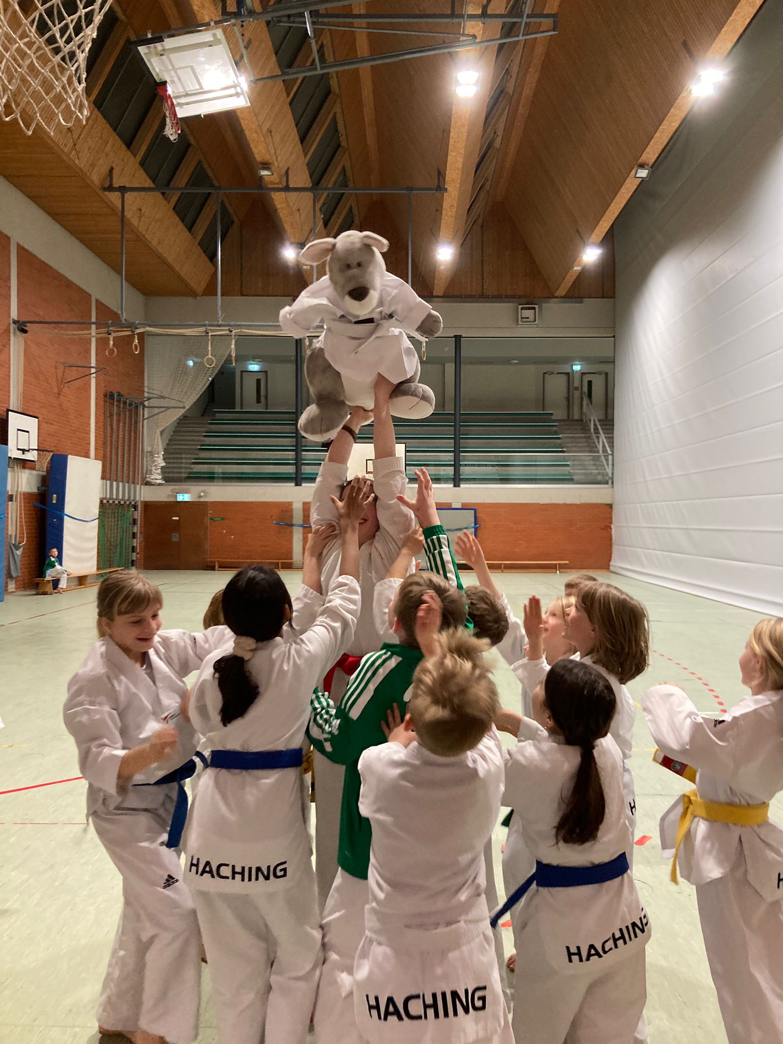 Taekwondo: Lola unsere neue Schülerin