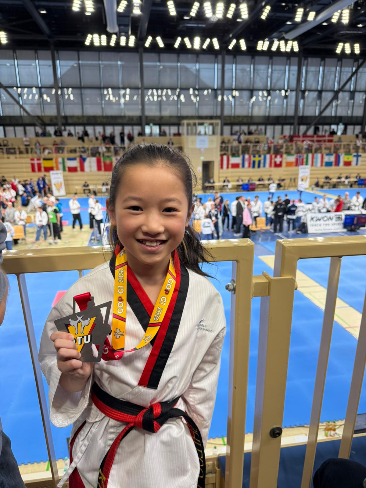 Taekwondo: Silber bei der German Open in Wiesbaden