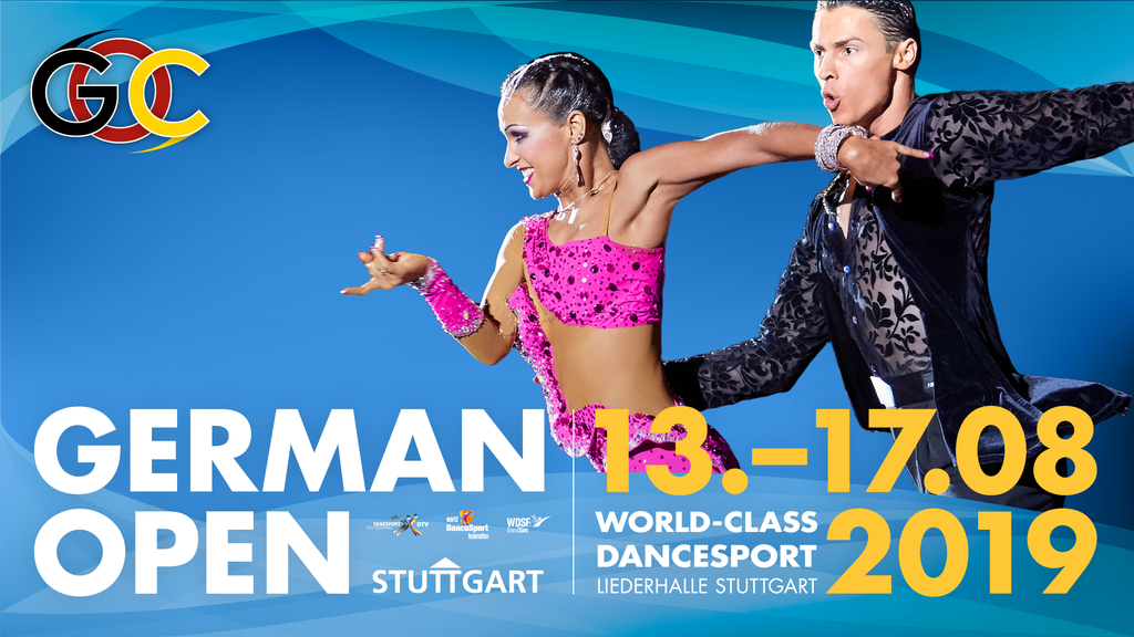 Tanzen: 13.-14.08: German Open Championships - WDSF Open Senior III Standard