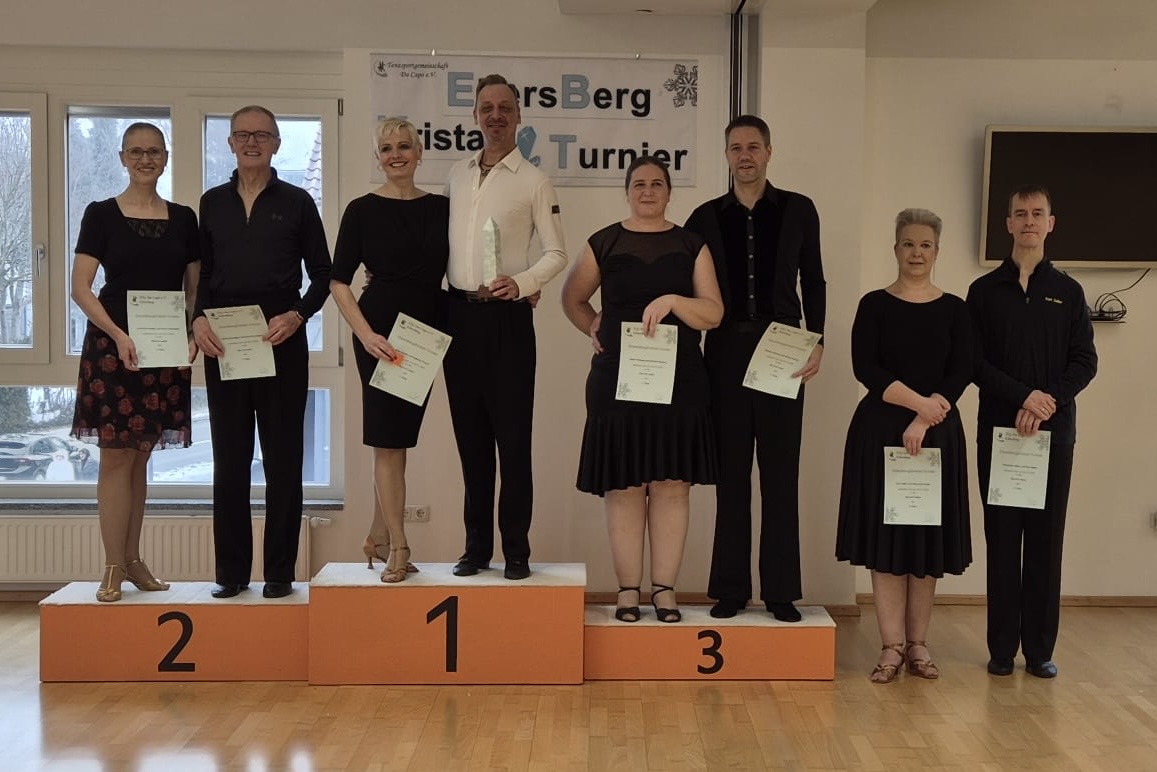 Tanzen: 24.01.: Turniererfolge in Ebersberg und Achern
