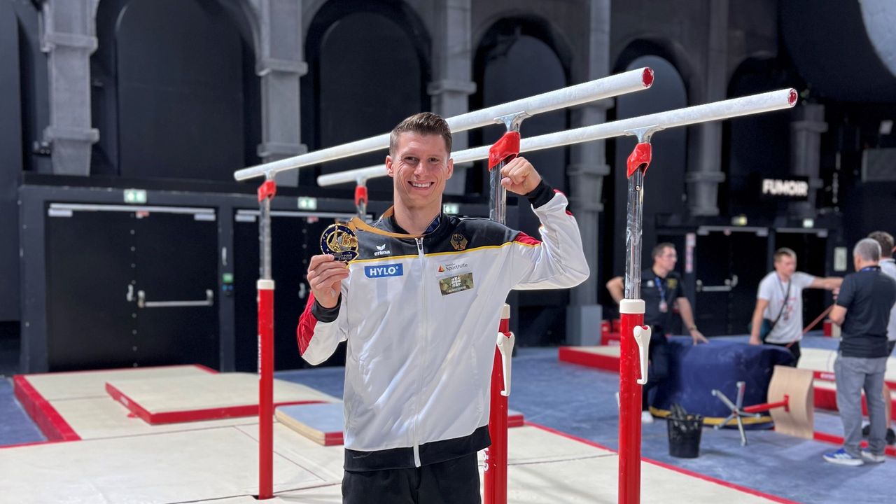 Turn-Team: Lukas Dauser gewinnt Worldcup am Barren