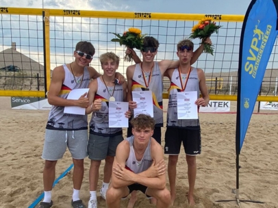 Bronze für Hachings Lennart Wendt bei der Deutschen Meisterschaft Beach U19