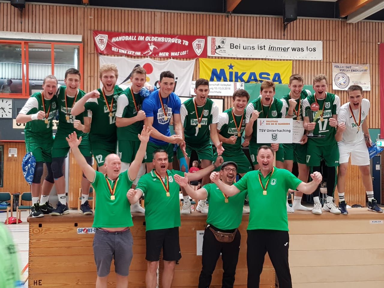 U20-Volleyballer erneut Deutscher Meister