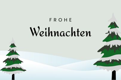 Frohe Weihnachten!