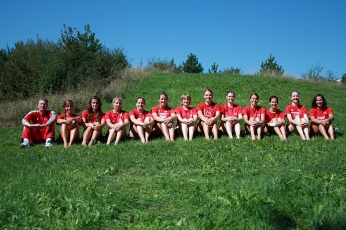 Volleyball Damen 1 im Trainingslager 2013